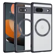 For Google Pixel 7a Shockproof MagSafe Phone Case Heavy Duty Magnetic Cover