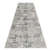 Glamor Charm Light Grey Runner Rug