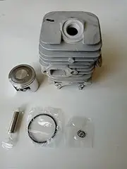 39mm Cylinder Piston Piston Ring Kit Fit for Echo Chainsaw CS350 CS-350WES CS-350T CS350TES CS-351 Chain Saw Replacement