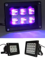 UV LED Flood Light IP65 Waterproof Blacklight Party Disinfect Ore Appraisal Gyms