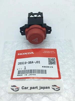 HONDA ACURA Civic RSX TYPE-S Red Hazard Switch 35510-S6A-J01 with tracking (for: Honda)
