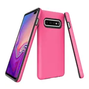 For Samsung Galaxy S10+ Plus Case, Armour Pink Protective Durable Phone Cover