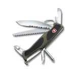 【ANGEL 精品館 】瑞士維氏 VICTORINOX RANGERGRIP 綠黑防滑12用瑞士刀 0.9663.MW