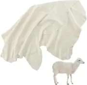 MAQIHAN Chamois Cloth for Car - Sheepskin Cleaning Cloth Car Drying Towel Rea