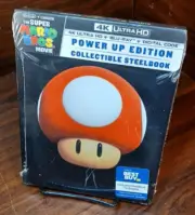The Super Mario Bros Limited Edition 4K Steelbook (4K+Blu-ray)NEW-Free Box S&H