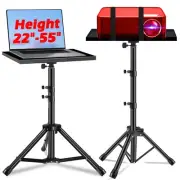 Projector & Laptop Stand with Phone Holder, Tripod for DJ, Movies, Office, Home