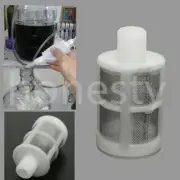 2X Stainless Steel Mesh Homebrew Inching Siphon Filter Airlock Wine Making Tool