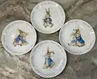 Peter Rabbit Appetizer Plates Set Of 4. The World Of Beatrix Potter. 6 Inch New.