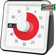 TWENTY5 SEVEN 3 Inch Countdown Timer, 60 Minute 1 Hour Visual Timer, Classroo...