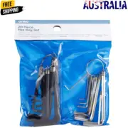 20 Piece Hex Key Metric and Imperial Allen Alan Allan Key Set Tools Kit AU NEW