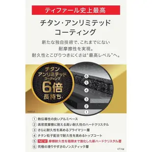 日本 T-fal Tefal 法國特福 黑色款 UNLIMITED 6X 鈦金 平底鍋 炒鍋 極上御藏 不沾鍋 IH爐