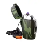 NEW Spinifex USB Rechargeable Double Arc Camp Lighter With Torch & Whistle By An