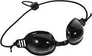 OFFIGAM 1Set Protective Eye Cover for Beauty Treatments Ergonomic Dark Goggles Safe Skin Goggle for Eyebrow Tanning Comfortable Eye Patch for Various Face Shapes