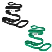 Stretching Strap Yoga Straps for Physical Therapy, 10 Loops Non-Elastic Stret...
