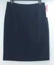 Larry Levine Ladies Classics Ink(Black) Lined Skirt. Size 16