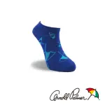 【ARNOLD PALMER】霓彩隱形襪-藍(船型襪/女襪/隱形襪)