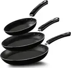 Non Stick Frying Pan Set 3 Pcs Induction Hob Pan Set Professional Chefs Pan
