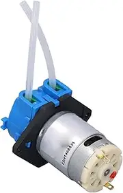 Mini Peristaltic Pump Small Liquid Dosing Pump 5W 60ml/min Aquarium Laboratory Devices (12V)