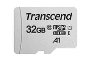 Transcend 32 GB Class 10/UHS-I U1 microSDHC Memory Card [TS32GUSD300S]