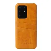 Fashion Business PU Leather Case for Samsung Galaxy Note 20 Ultra Pu Leather Holster Card Holder Back Cover Phone Shell