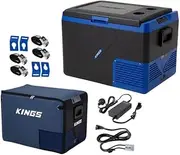 Kings ESCAPE 65 FRIDGE VALUE PACK +cover+straps + Ac 12V adaptor + Fridge cable