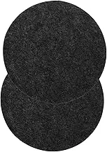 VILLFUL Kitchen Appliance Slider Mats 2 Non-Slip Silicone Sliding Pads for Mixers Movers