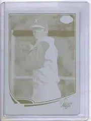 2013 Topps Pro Debut Gavin Cecchini Yellow Printing Plate Only one in World 1/1