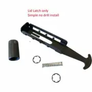 LAVALOCK NO DRILL SPRING ASSIST LID HINGE LATCH SYSTEM FOR OKLAHOMA JOE HIGHLAND