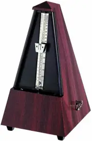 Wittner Plastic Key Wound Metronome Mahogany #845111 New with Extended Warranty
