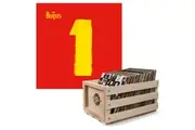 Crosley Record Storage Crate & The Beatles - 1 - Double Vinyl Album Bundle