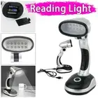 Portable Lamp Desk Lamp Reading Light Super Bright 12 LED Table Camping Light