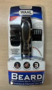 New WAHL 5598 Rechargeable Beard Hair Trimmer