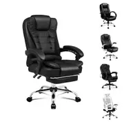 ALFORDSON Office Chair Mesh Executive Massage Gaming Seat Leather Fabric Tilt