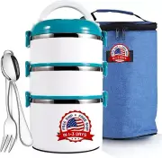 Termos Para Comida Grande 81 Oz Caliente Calentador De Portatil Acero Inoxidable