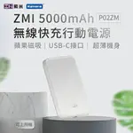 ZMI 紫米 5000MAH 蘋果磁吸 無線 單口雙向快充行動電源 適用 蘋果I14/13/12 P02ZM