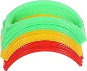 Zerodeko 12PCS Taco Holder Stand Server Burrito and Taco Tray for Soft Hard Shells for Parties Easy to Clean Space Efficient