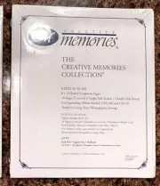 New Creative Memories RCM-10R 8 X 10 Ruled Scrapbook Pages 10 Pages/5 Sheets