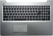 New Compatible for Lenovo Ideapad 310-15 310-15ISK 310-15ABR 510-15 510-15ISK 510-15IKB US Keyboard/Palmrest Cover/Laptop Bottom Case (Color : Silver US Keyboard)