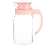 Glass Tea Dispenser Pitcher Glass Drink Pitcher Hot Cold Water Pitcher