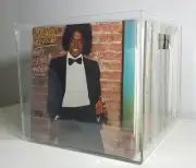 C-Thru Clear Acrylic Vinyl Record Storage Box for LP and 12″ Singles