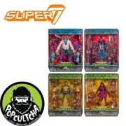 TMNT (1987) - Wave 1 Ultimates! 7” Action Figure Assortment (Set of 4) "New"