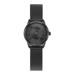 CK手錶 MINIMAL極簡系列女錶-黑色系 不鏽鋼米蘭腕錶K3M234B1