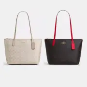 COACH Fiona Small Zip Tote Bag