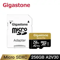 在飛比找PChome24h購物優惠-Gigastone microSDXC UHS-I U3 A