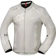 Moto Dynamic White Textile Motorcycle Jacket