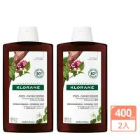 在飛比找momo購物網優惠-【KLORANE 蔻蘿蘭】養髮強韌洗髮精400ml(兩入組)