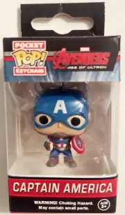 FUNKO POCKET POP KEYCHAIN AVENGERS AGE OF ULTRON CAPTAIN AMERICA BRAND NEW