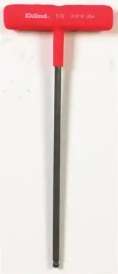 Eklind Power-T 1/4 in. SAE T-Handle Ball End Hex Key 1 pc