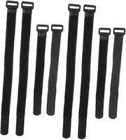 PartyKindom 8Pcs Bike Rack Straps for Mountain Bikes Durable Nylon Fixing Straps Lengths Securely Fasten Luggage Bicycles Motorcycles Strong Buckle Design for Long Journeys