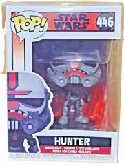 HUNTER Star Wars Funko POP The Bad Batch 446 Vinyl Bobblehead with Protector